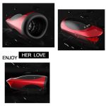 Masturbation Cup Sex Toys Automatic Tongue Licking Rotation Male Masturbator Sensory Voice Interaction Deep Throat Oral Sucking - 4