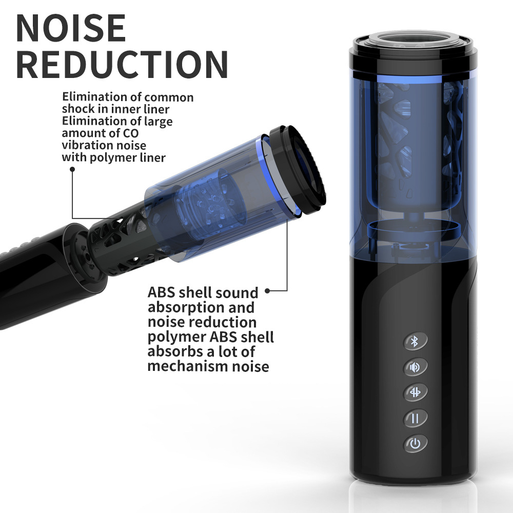 Bluetooth Controlled Male Masturbator Cup Auto Rotation Intelligent Voice Silicone Vagina Realistic Feel Sex Toys For Men - 4