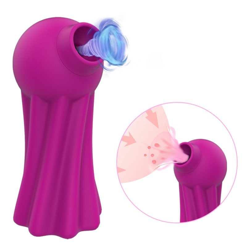 Mini Clit Sucker Vibrator Stimulator Oral Licking Pussy Tongue Vibrating Nipple Sucking Adult Female Sex Toys For Women