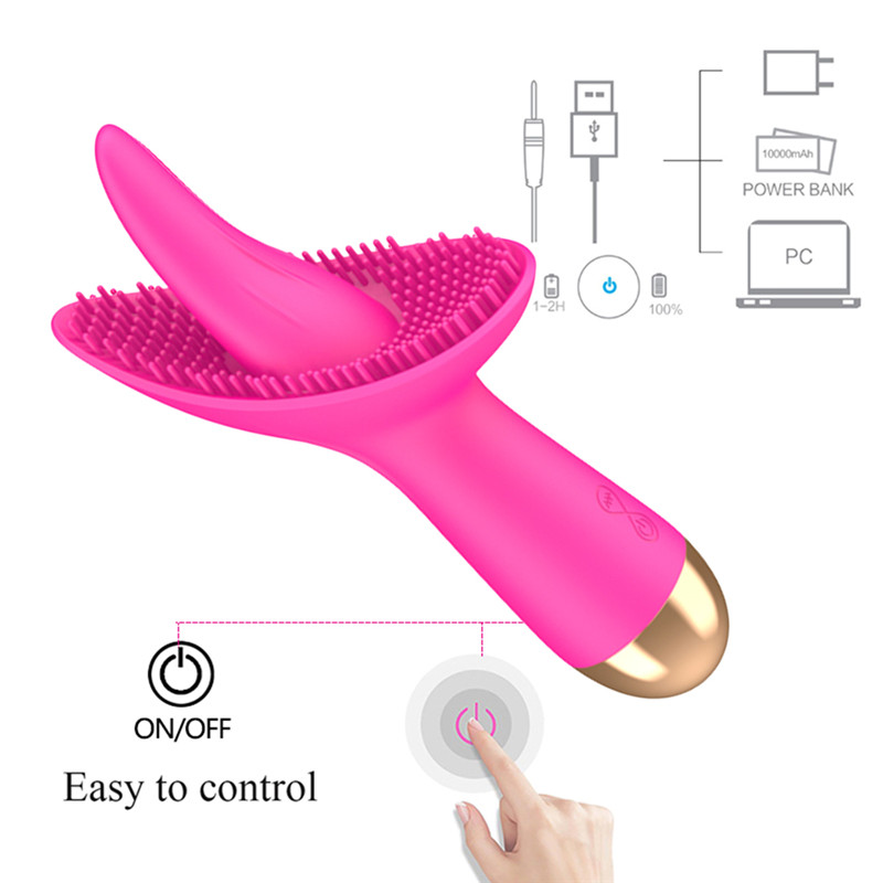 Female Masturbation Sex Toys Vibrator Lick Material Erotic Products Stimulator Clitoral Masturbator - 6
