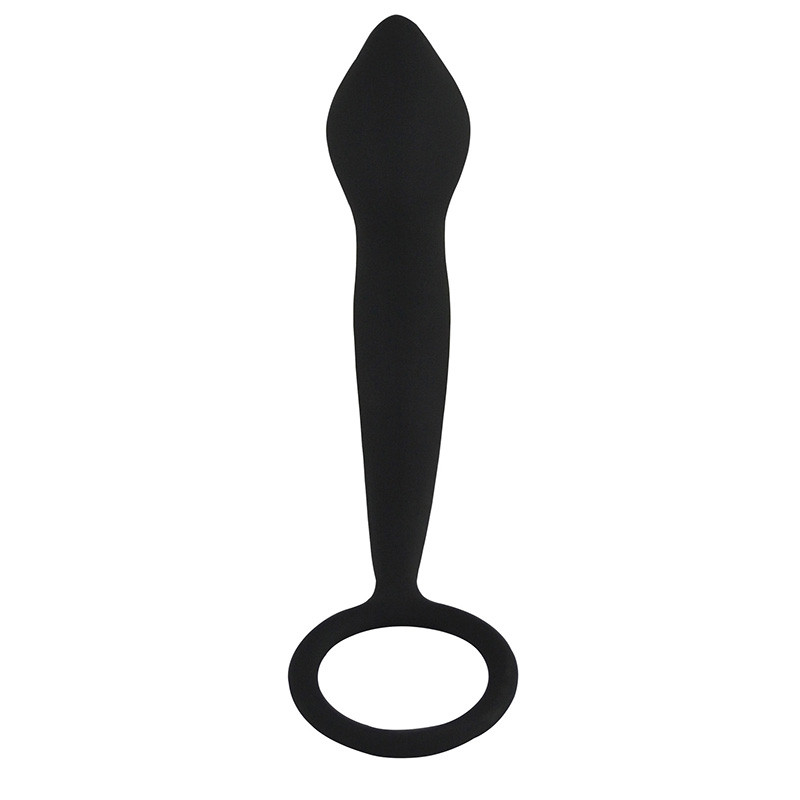 Zerosky Silicone Anal Plug With Lock Ring Soft Erotic Prostate Massager Pleasure Enhancer Sex Toy For Men - 2