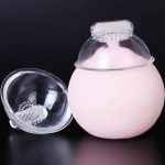 Women Breast Enhancer Vibrating Nipple Sucker With Two Love Egg 12 Vibration Modes Powerful Sucking Sex Toys For Nipples - 2