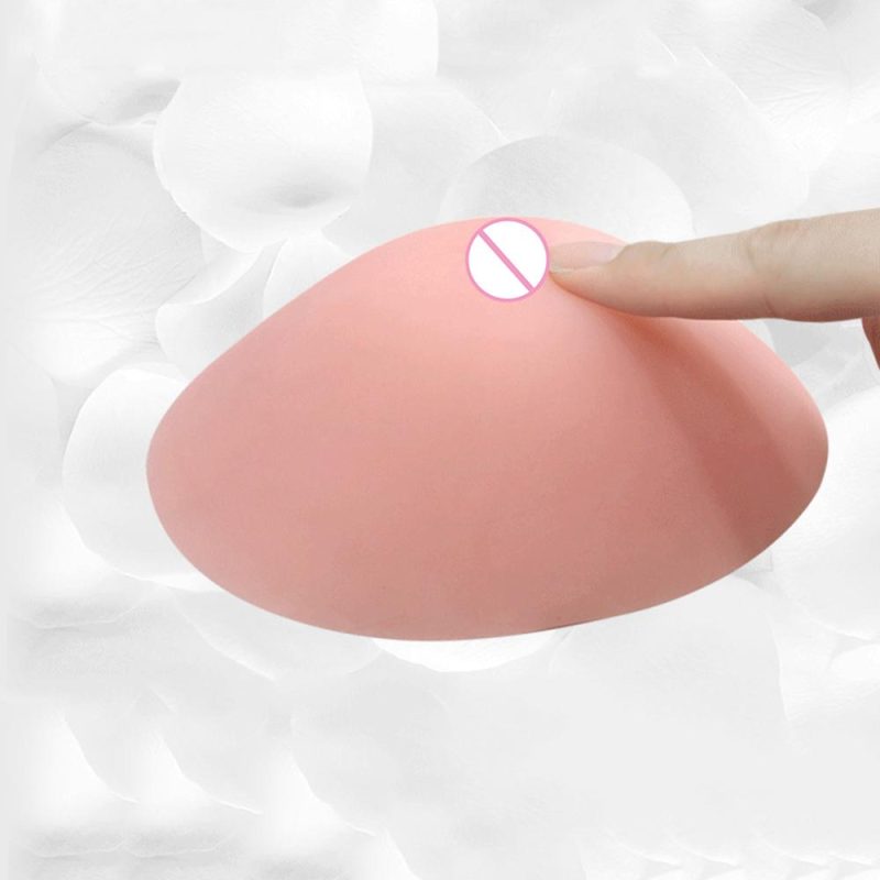 Zerosky Women Fake Breast Surface Female Chest Forms Boobs Enhancer Props