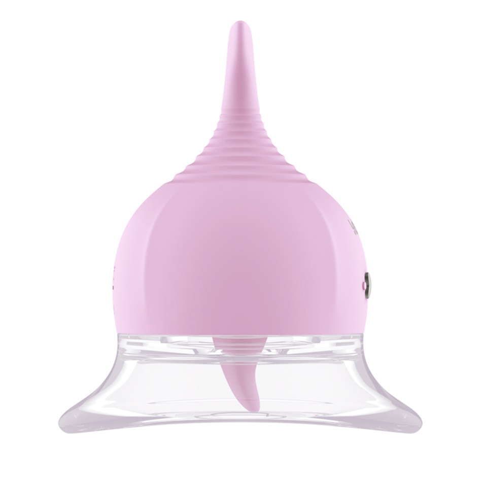 Womens Sexual Wellness Toy Clitoral Nipple Breast Stimulator With Tongue Licking Sucking Vibrator Features - 11