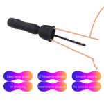 Long Beads Shape Powerful Urethral Vibrator Male Masturbator Silicone Vibrating Penis Plug Sound Catheter - 2