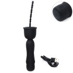 Long Beads Shape Powerful Urethral Vibrator Male Masturbator Silicone Vibrating Penis Plug Sound Catheter - 3
