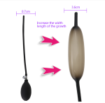 Inflatable Adult Sex Products Expand The Horse Eye Rod Silicone Urethra Urethral Dilators Stimulation - 2
