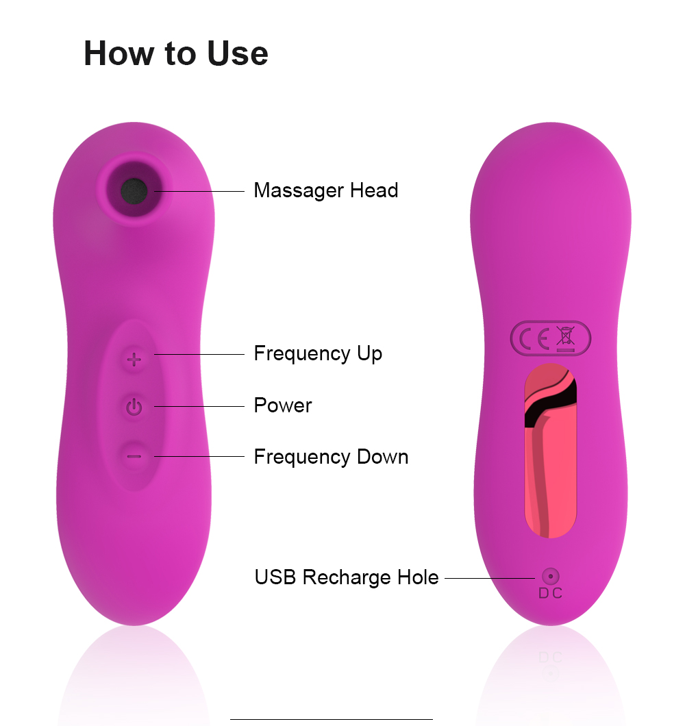 Silicone Waterproof Clitoral Vibrator Female Intimate Massager Adult Womens Vaginal Sex Toy - 6