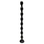 Extra Long Anal Chain With 8 Balls Plug Beads For Men And Women Black Brown - 2