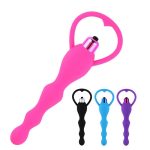 Anal Plug With Vibrator Beads Butt For Beginner Sex Toys Men Women Gay Prostate Massager Shop Adult Products - 2