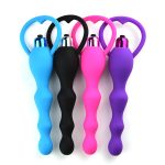 Anal Plug With Vibrator Beads Butt For Beginner Sex Toys Men Women Gay Prostate Massager Shop Adult Products - 3