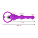 Anal Plug With Vibrator Beads Butt For Beginner Sex Toys Men Women Gay Prostate Massager Shop Adult Products - 6