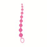 Male Anal Massager Backyard Pull Beads Masturbation Device Female Silicone Plug Out Toy Ball Erotic - 4
