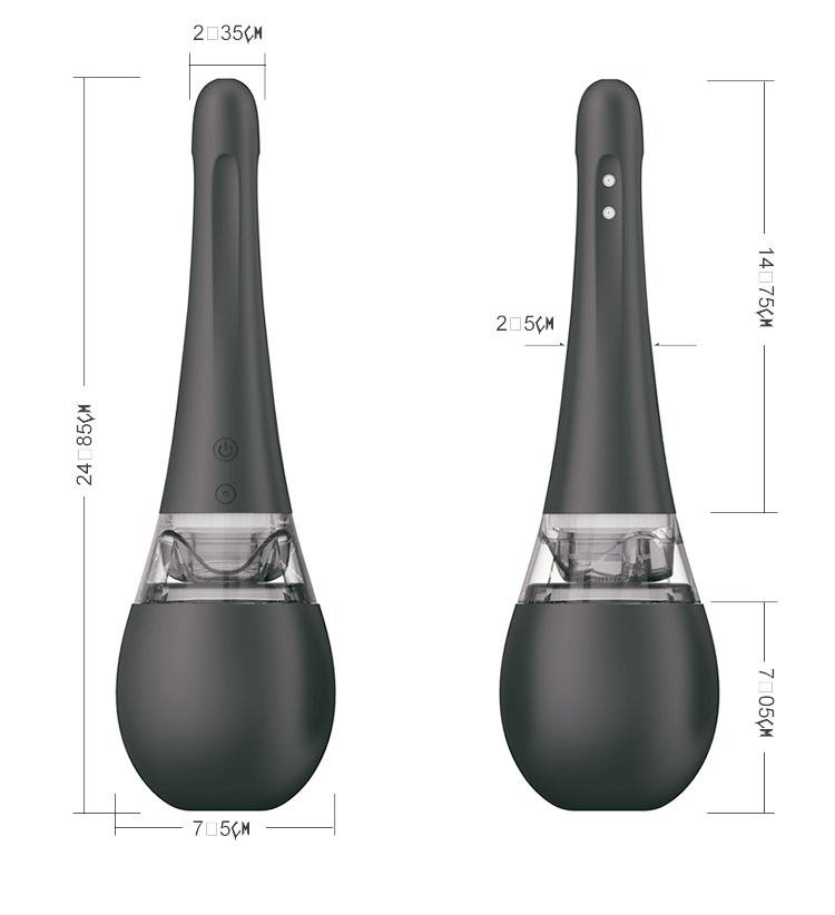 Unisex Electric Enema Cleaner Automatic Rectal Vaginal Cleaning Device Intimate Hygiene Masturbation Toys For Men Women - 9