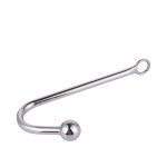 Stainless Steel Anal Hook With Beads Hole Metal Butt Plug Sex Toys Adult Product No Vibrator For Men - 2