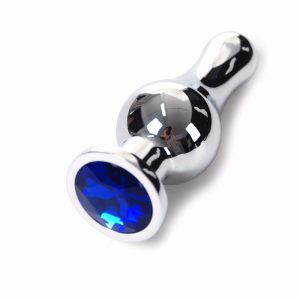 Stainless Steel Big Anal Plug Butt Metal Sex Toys & Crystal Jewelry Toy For Men Lesbian Gay Products Woman