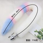 80cm Long Fox Tail Anal Butt Plug Metal Sex Toys Animal Masturbation Devices Cosplay Accessories Adult - 2