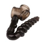 Scrotum Bondage Cock Ring Silicone Anal Hook Butt Plug Sex Toys For Men Delay Ejaculation Penis Spiral Beads Buttplug - 5