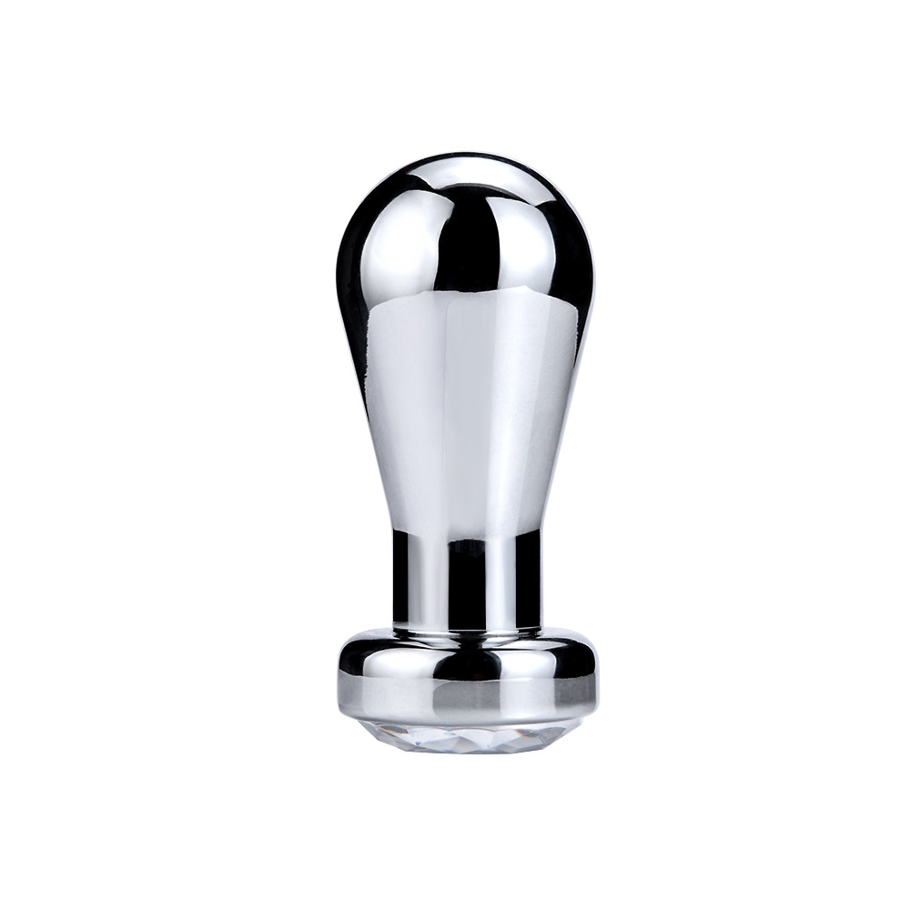 Metallic Jewelled Butt Plug Large Anal Beads Gspot Sex Toy For Men And Couples - 9
