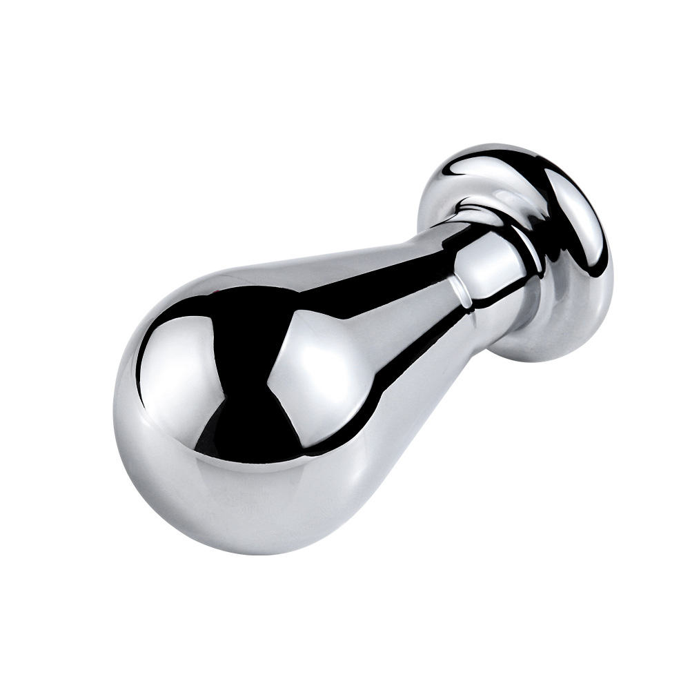 Metallic Jewelled Butt Plug Large Anal Beads Gspot Sex Toy For Men And Couples - 15