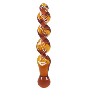 Spiral Glass Anal Dildo Butt Plug Exquisite Smooth Crystal Dildos Adult Masturbator Sex Toys For Woman Buttplug