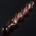 Spiral Glass Anal Dildo Butt Plug Exquisite Smooth Crystal Dildos Adult Masturbator Sex Toys For Woman Buttplug - 4