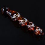 Spiral Glass Anal Dildo Butt Plug Exquisite Smooth Crystal Dildos Adult Masturbator Sex Toys For Woman Buttplug - 5