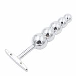 Stainless Steel Portable Long Butt Plug Anal Beads Prostate Massager Adult Sex Toys For Men Gay Woman Shop - 4