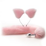 Sexy Fox Metal Butt Plug Tail Set With Hairpin Kit 4 Colors Anal Sex Butplug Prostate Massager For Couple Cosplay - 3