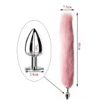 Sexy Fox Metal Butt Plug Tail Set With Hairpin Kit 4 Colors Anal Sex Butplug Prostate Massager For Couple Cosplay - 6