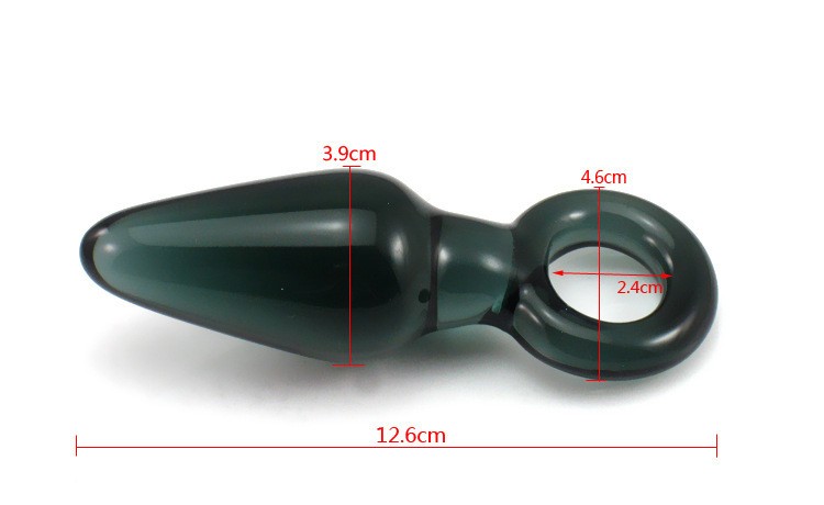 Pyrex Glass Anal Plug Crystal Dildo Prostategspot Massager Adult Sex Toy For Women Men And Gay Individuals - 2