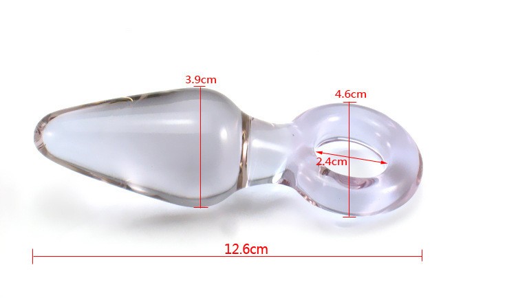 Pyrex Glass Anal Plug Crystal Dildo Prostategspot Massager Adult Sex Toy For Women Men And Gay Individuals - 7