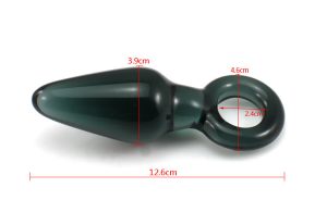 Pyrex Glass Butt Plug Crystal Dildo Anal Prostate Massager G Spot Sex Toys Adult Female Masturbation Products For Women Men Gay - 2