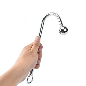 30x250mm Stainless Steel Anal Hook Metal Butt Plug With Ball Gay Sex Toys For Men And Women Adult Games