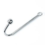 30x250mm Stainless Steel Anal Hook Metal Butt Plug With Ball Gay Sex Toys For Men And Women Adult Games - 2