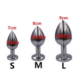 Long Pink Fox Tail Plug Anal Metal Butt Sex Toys For Couples Adult Games Buttplug Party - 3