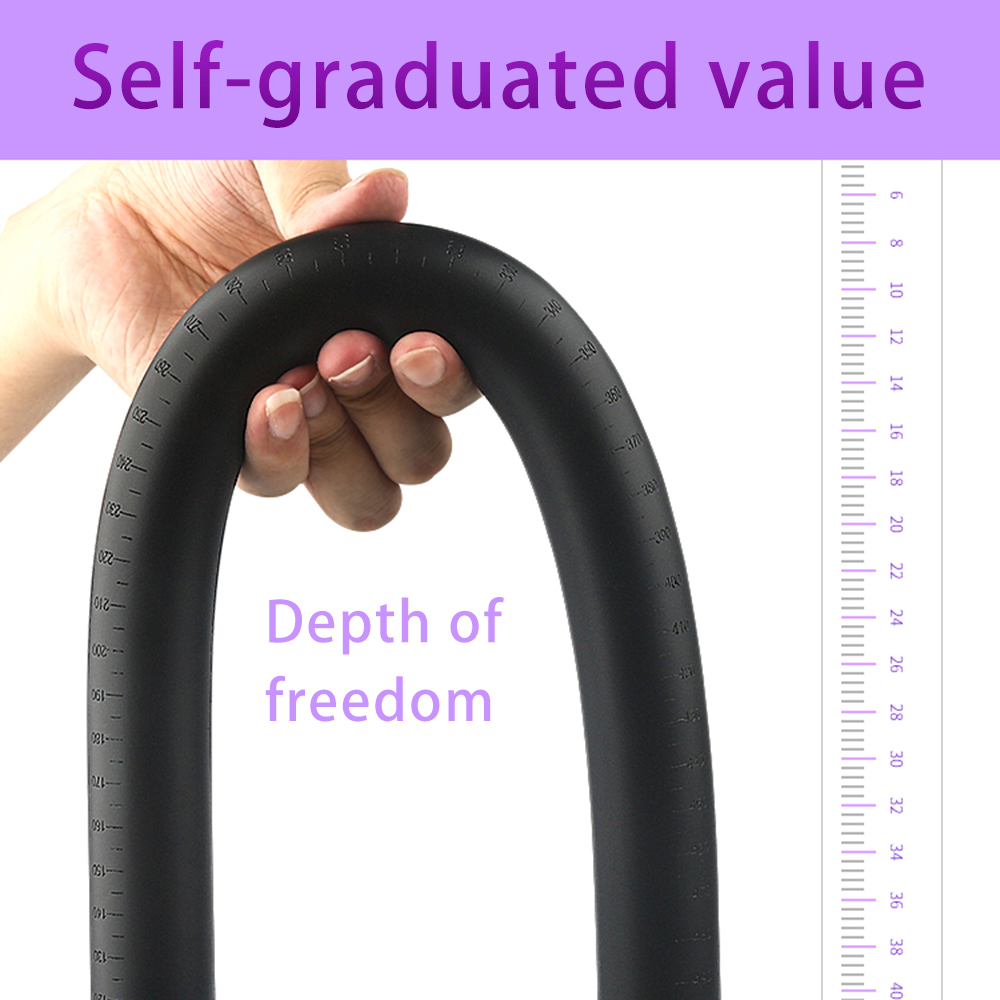 Silicone Long Dildo Anal Plug 405060cm Erotic Prostate Massager For Men Women Gay Sex Toy - 6