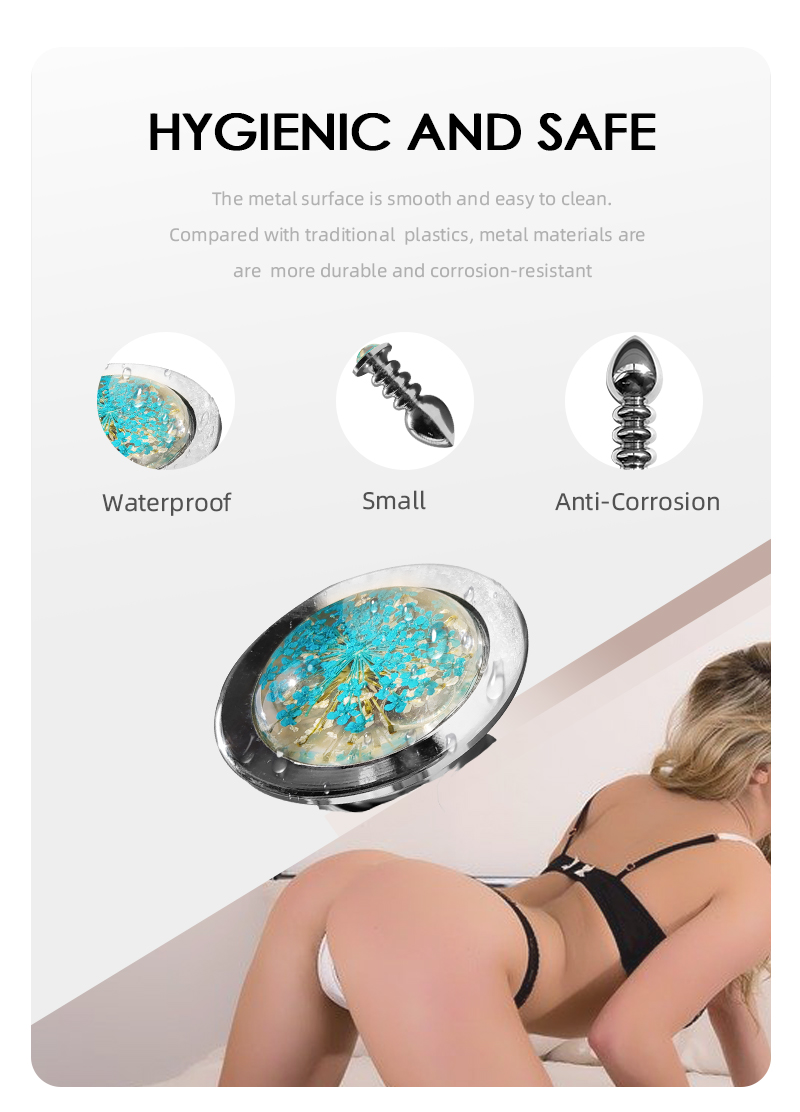 Metal Screw Thread Butt Plug Luxury Bdsm Adult Toy For Men Women Gay Lesbian 18 Anal Pleasure Product - 4