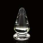 Super Huge Glass Women's G-spot Stimulating Butt Plug Great Anal Toys Sex Toy Adult Products Erotic Shop