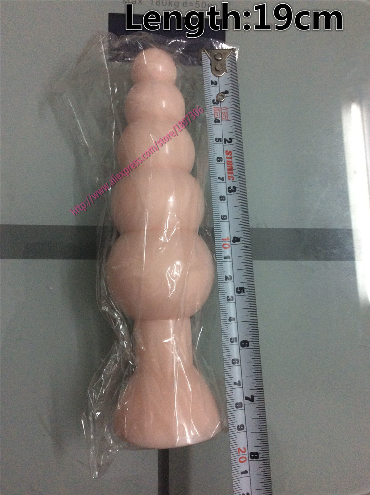 Silicone Large Anal Beads Butt Plug Prostate Massager Adult Intimacy Toys Couples Pleasure Products - 5