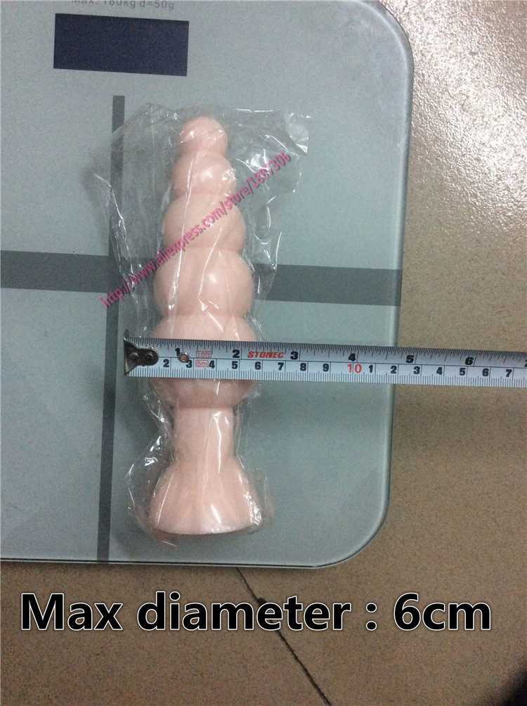 Silicone Large Anal Beads Butt Plug Prostate Massager Adult Intimacy Toys Couples Pleasure Products - 6