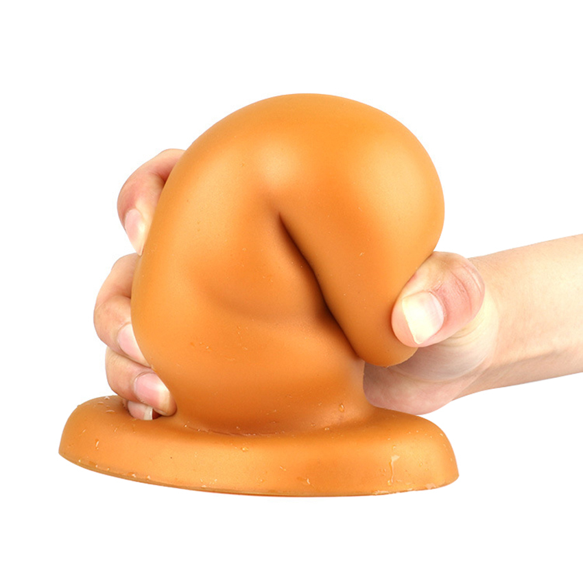 Large Silicone Dildo Anal Plug Vaginal Stimulator Adult Masturbation Toy With Strong Suction Base - 3