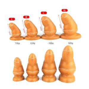 Huge Silicone Artificial Dildo Vagina Anal Plug Anus Expansion Stimulator Strong Suction Adults Masturbation Sex Toys - 2