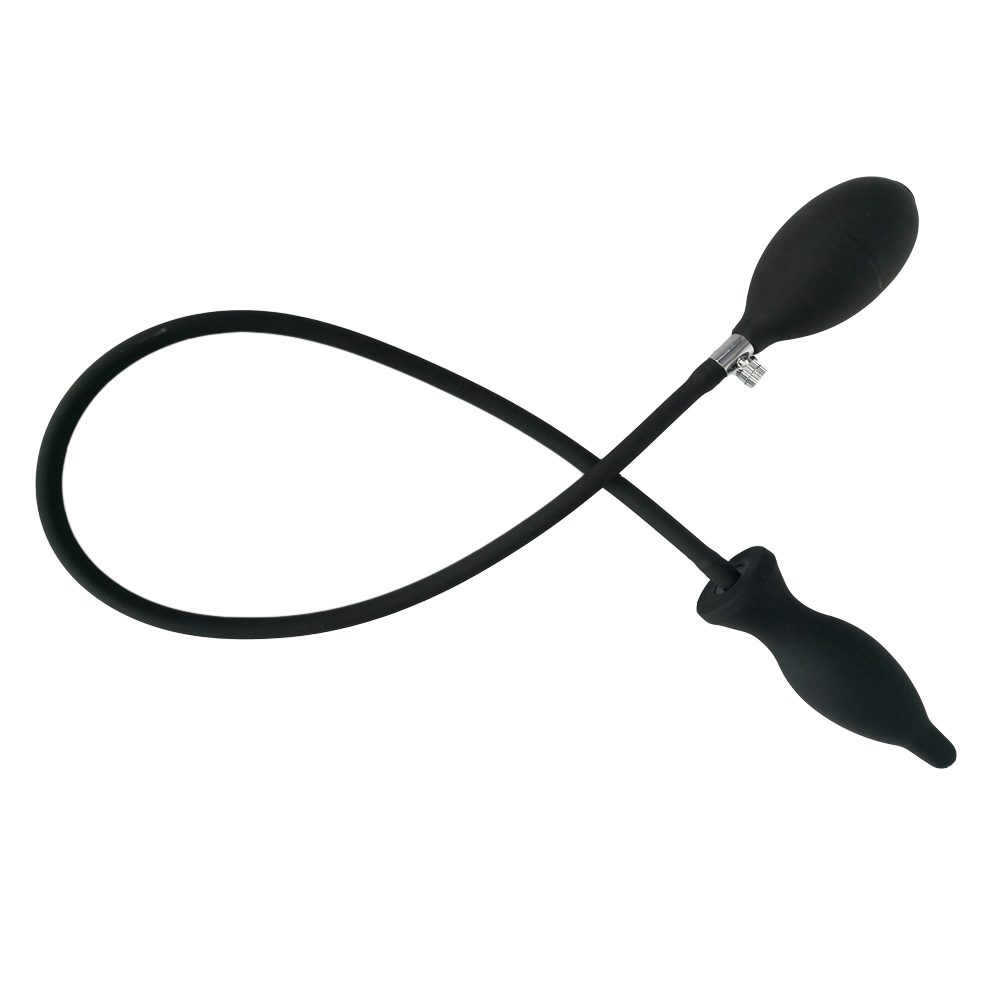 Amaboom Max 12cm Extralarge Inflatable Expandable Anal Plug Huge Dildo Pump Quality Silicone Butt Balls Adult Sex Toy - 2