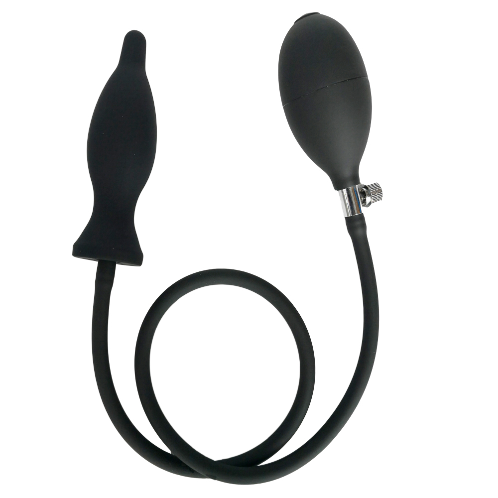 Amaboom Max 12cm Extralarge Inflatable Expandable Anal Plug Huge Dildo Pump Quality Silicone Butt Balls Adult Sex Toy - 8