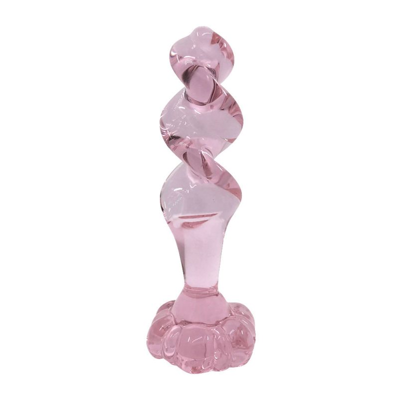 Screw Glass Butt Plug G Spot Massage Anal Prostaat Stimulator For Women Sex Toy Buttplug