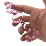 Screw Glass Butt Plug G Spot Massage Anal Prostaat Stimulator For Women Sex Toy Buttplug - 3