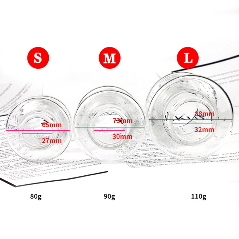 Luxury Crystal Glass Anal Plug Set Transparent Gspot Stimulation Large Size Gay Sex Toys Unisex Butt Pleasure Sizes S M L - 3