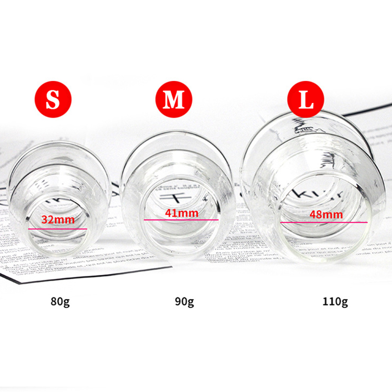 Luxury Crystal Glass Anal Plug Set Transparent Gspot Stimulation Large Size Gay Sex Toys Unisex Butt Pleasure Sizes S M L - 4