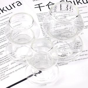 Hollow Glass Anal Plug S M L Crystal Transparent G Spot Gay Sex Toys Large Stimulation Butt
